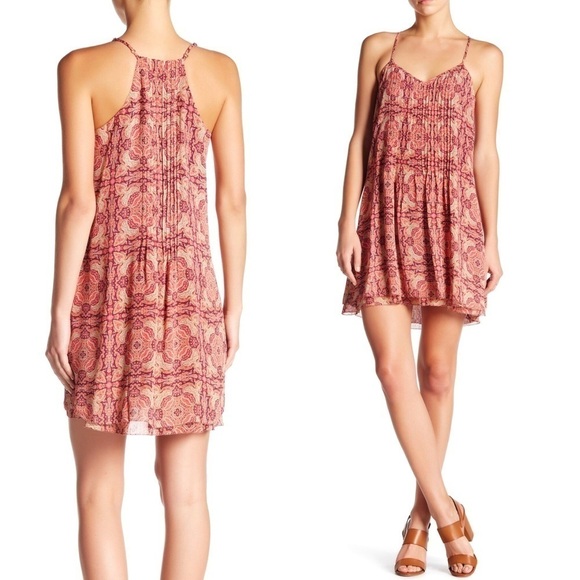 Sanctuary Spring Fling Sunset Boho Print Dress - Picture 1 of 11